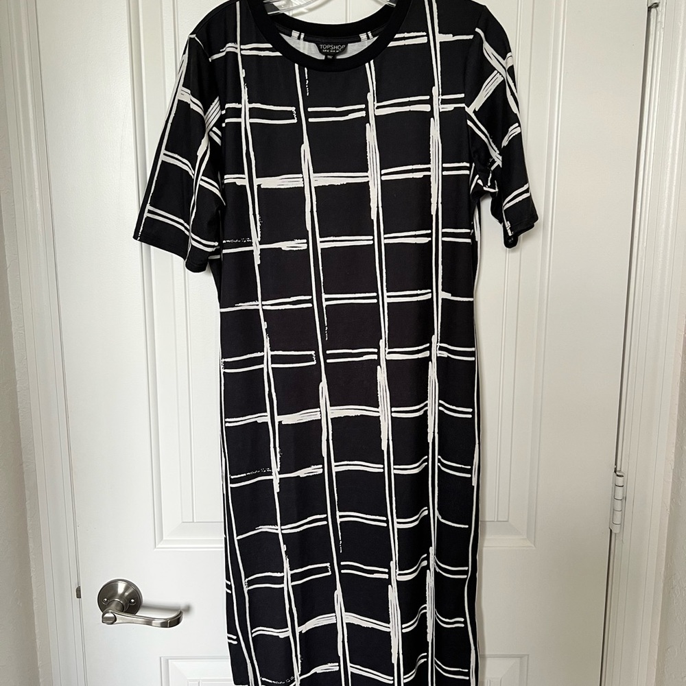 Topshop T-shirt black dress